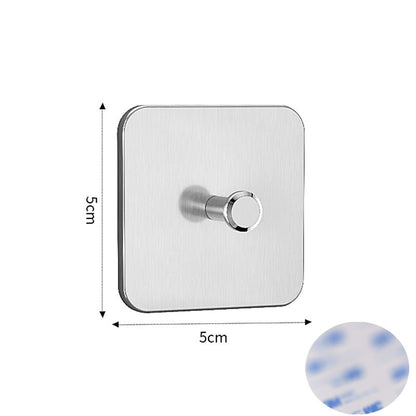 No-Drill Adhesive Stainless Steel Hanging Nails
