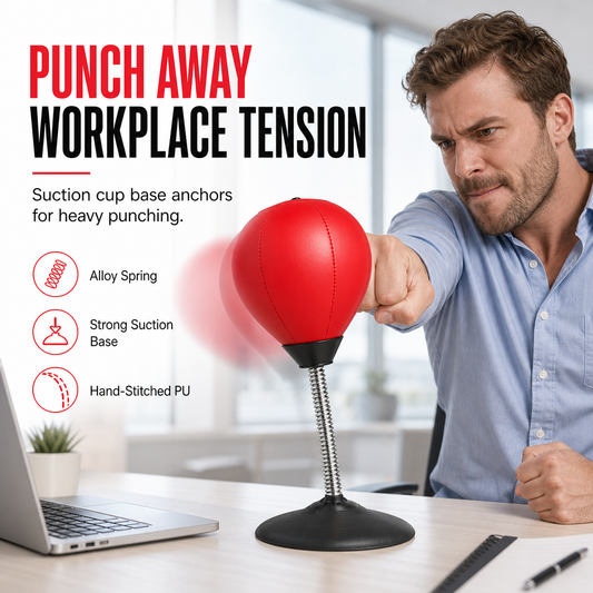 Desktop Suction Cup Punching Ball for Stress Relief