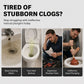 High-Pressure Air Drain Unclogger for Toilets and Pipes