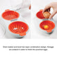 Microwave oven for cooking eggs
