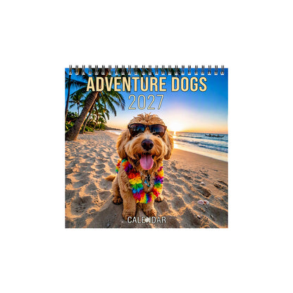 2027 Adventure Dogs Wall Calendar