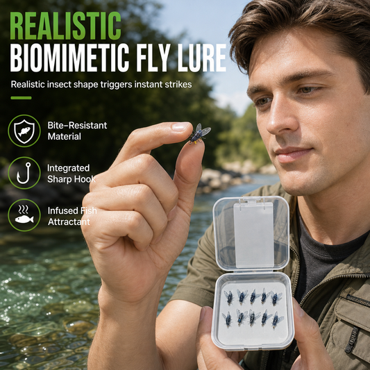 Realistic Soft Fly Fishing Lures