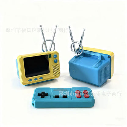 Classic Retro Mini Bookshelf TV Handheld Game Console GV300S New TF Card Version Nostalgic Wireless Game Player