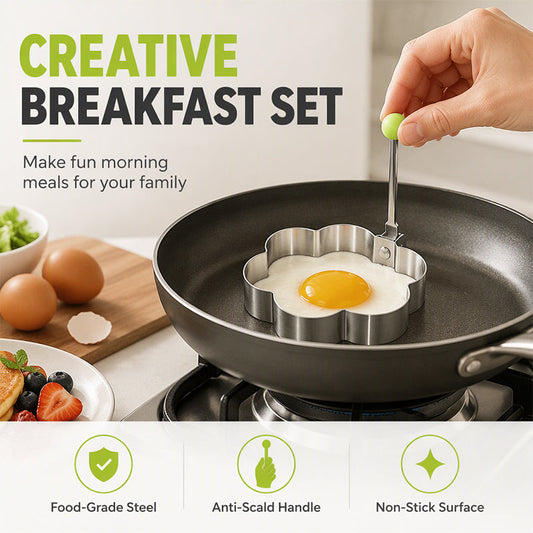 Stainless Steel Fried Egg and Pancake Mold