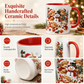 Festive Christmas Snowman Ceramic Mug