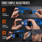 Detachable Multi-Angle Water-Resistant Headlight