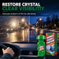 Multifunctional 2-in-1 Car Window Glass Cleaner and Snow Oil Film Remover with Handle