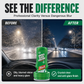 Multifunctional 2-in-1 Car Window Glass Cleaner and Snow Oil Film Remover with Handle