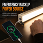 Portable USB Rechargeable LED Camping Light with 6 Modes Multifunctional Handheld Emergency Lamp for Outdoor Activities and Night Markets