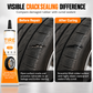 Waterproof Car Tire Repair Glue Quick Drying Adhesive Sealant for Fixing Surface Cracks Scratches and Damage 25ml