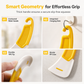 🍳 50% OFF! ✨ Heat-Resistant Flexible Kitchen Pan Scraper & Cleaner 🧽