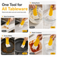🍳 50% OFF! ✨ Heat-Resistant Flexible Kitchen Pan Scraper & Cleaner 🧽