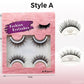 ✨ 50% OFF! Reusable Self-Adhesive Lashes – Lightweight Natural Curl & Eyeliner Effect, No Extra Glue Needed 💄❤️