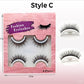 ✨ 50% OFF! Reusable Self-Adhesive Lashes – Lightweight Natural Curl & Eyeliner Effect, No Extra Glue Needed 💄❤️