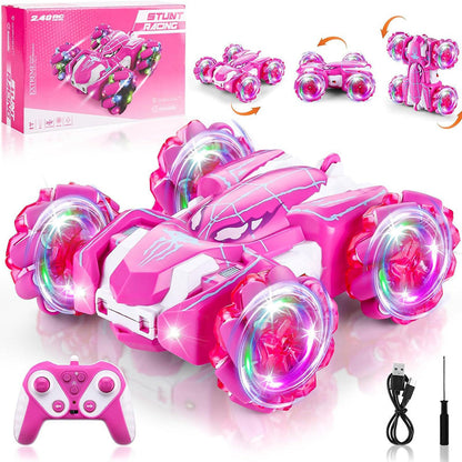 Double-Sided Remote Control Stunt Car