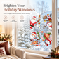 Christmas PVC Static Window Clings
