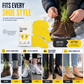 Lemon Scented Shoe Deodorizer Patches Odor Eliminating Stickers for Sneakers and Insoles 10 Pieces