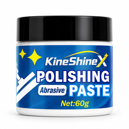 60g Metal Polishing Paste with Sponge for Stainless Steel Copper Aluminum Alloy and Mechanical Part Surfaces