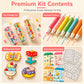 DIY Non-bake Jelly Sticker Kit for Kids