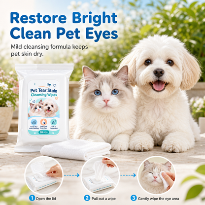 Pet Eye Wipes for Dogs and Cats