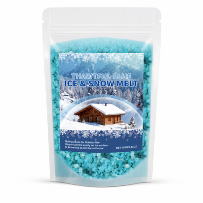 Winter Car Windshield Deicing and Snow Melting Agent 100g Bag and Snow Remover for Vehicle Windows