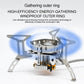 Camping Gas Burner – 5800W, Piezo Ignition, Windproof