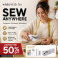 ⏳🔥LIMITED-TIME 50% OFF! ⏰🧵 Mini Electric Sewing Machine – Lightweight, Portable & Easy to Use! ✨